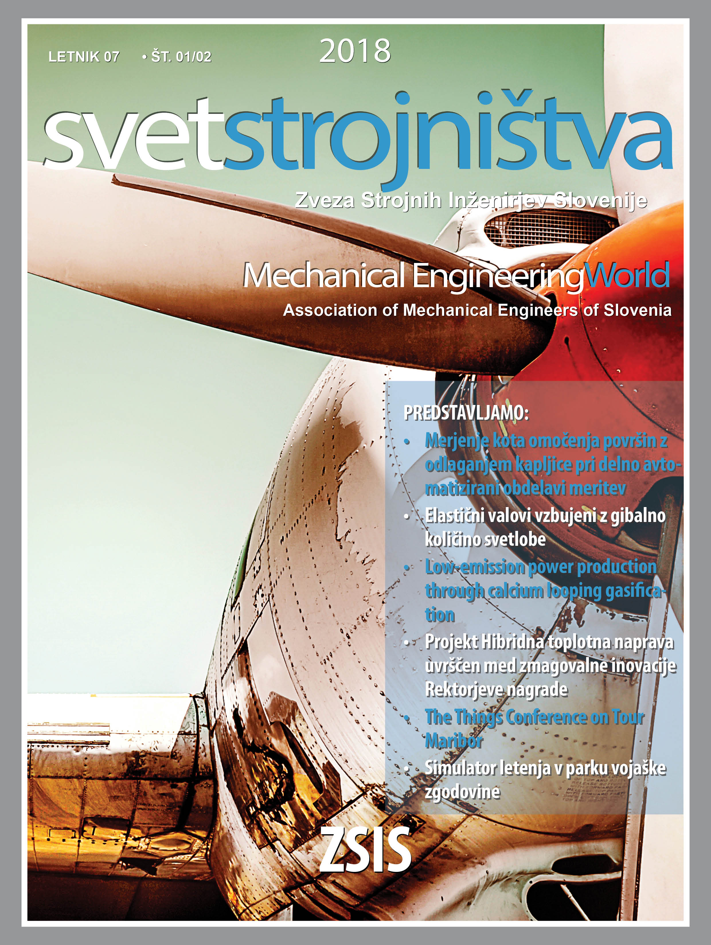 Svet strojništva - April/Maj 2018